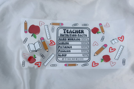 #86 Teacher UVDTF